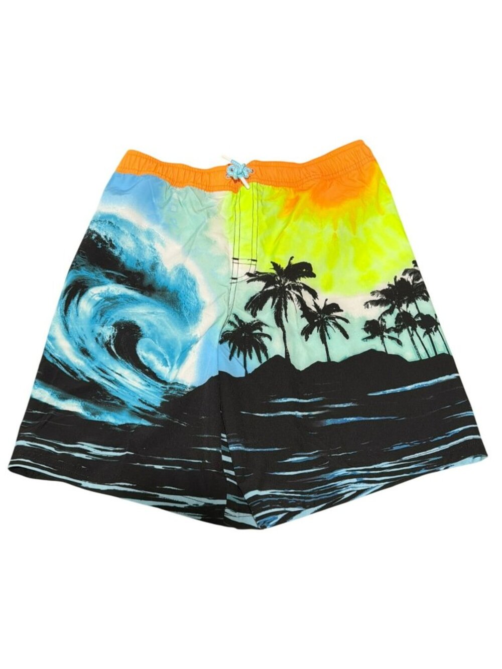 New Boys Size XL Wonder Nation Tropical Swim Trunks